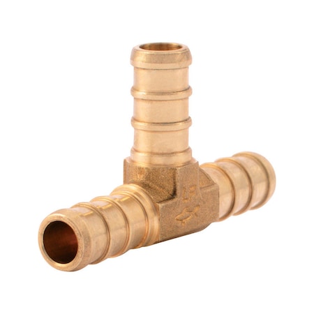 Nibco SharkBite 3/8 in. PEX X 3/8 in. D PEX Brass Tee UC360LFA